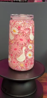 #72. 16 oz acrylic tumbler Mother Goose