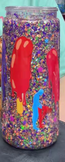 #91. 20 oz acrylic tumbler Dicksicle