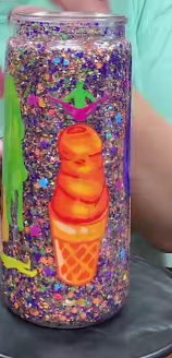 #91. 20 oz acrylic tumbler Dicksicle