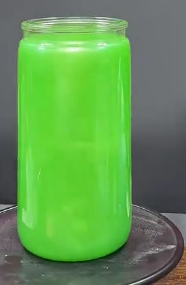 #94. 20 oz acrylic green cateye