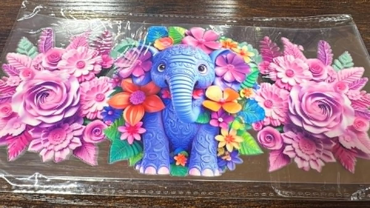 Sublimation Wrap Volume 3: Animals, Butterflies, Flowers