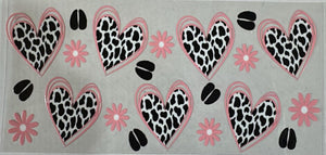 132_PinkCowPrintHeart
