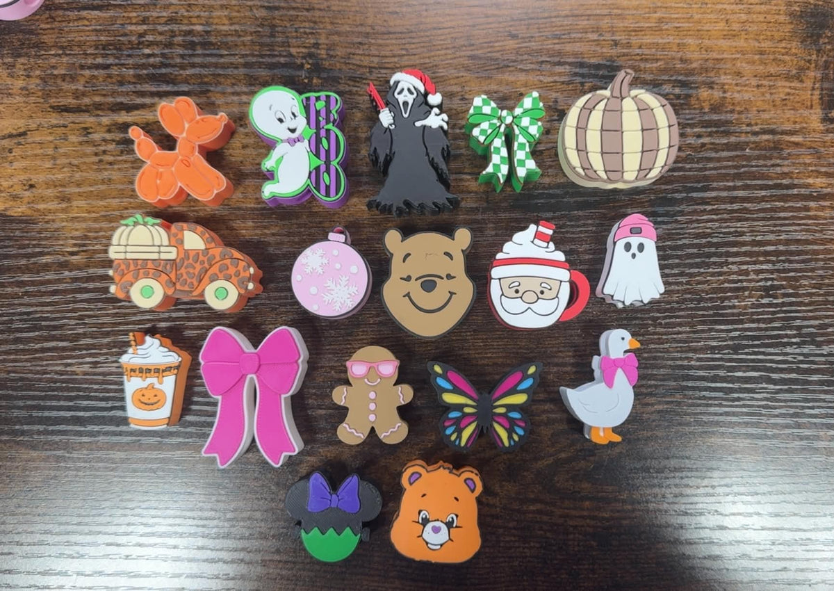 3D Straw Charms