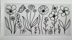 33 BlackWhiteFlowers