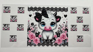 45 PinkBlackCow