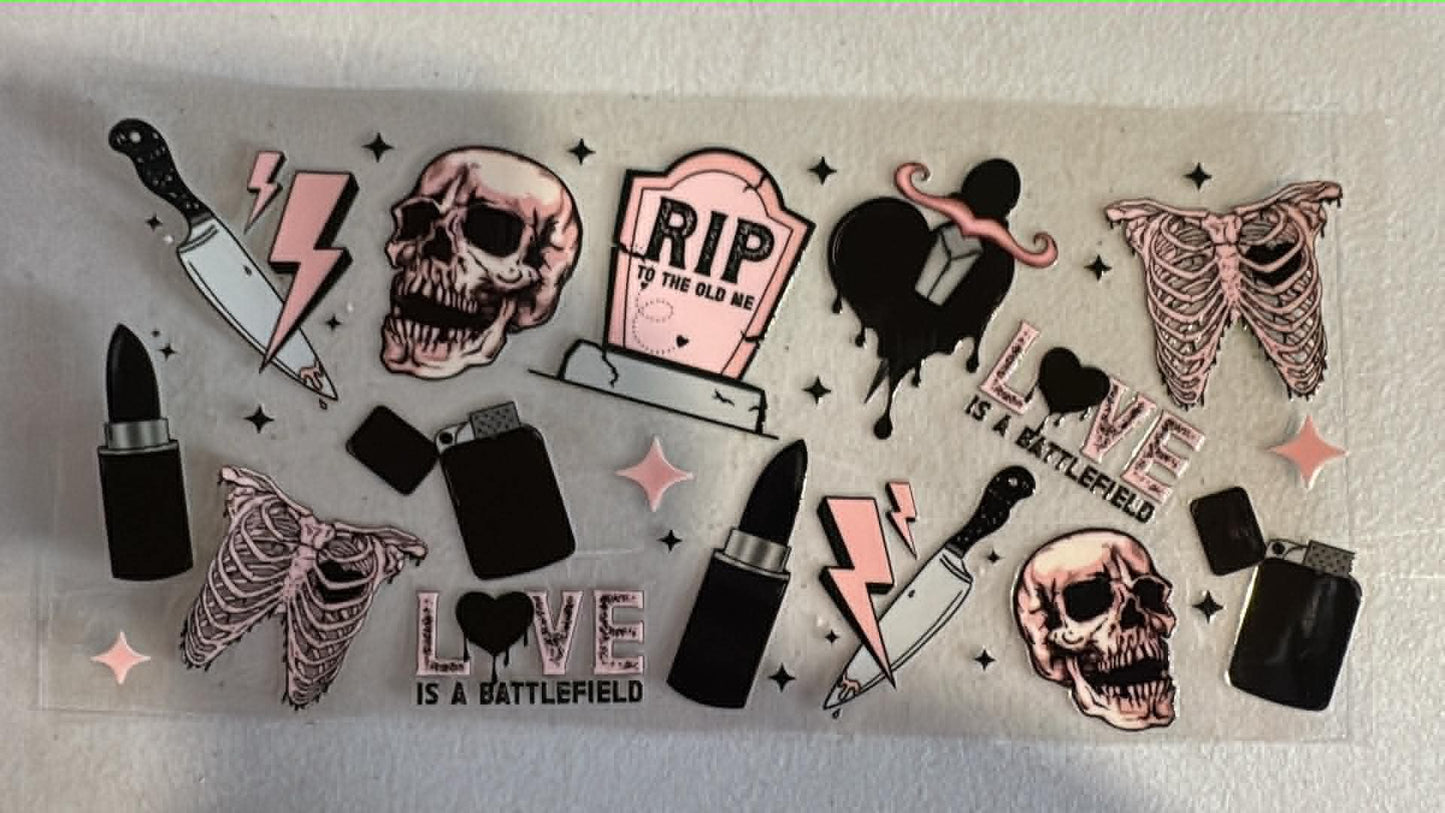 Sublimation Wrap Volume 11: Scary, Skulls