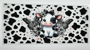 64 BlackWhitePinkCow