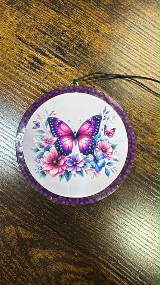 Butterfly and Flowers (L)