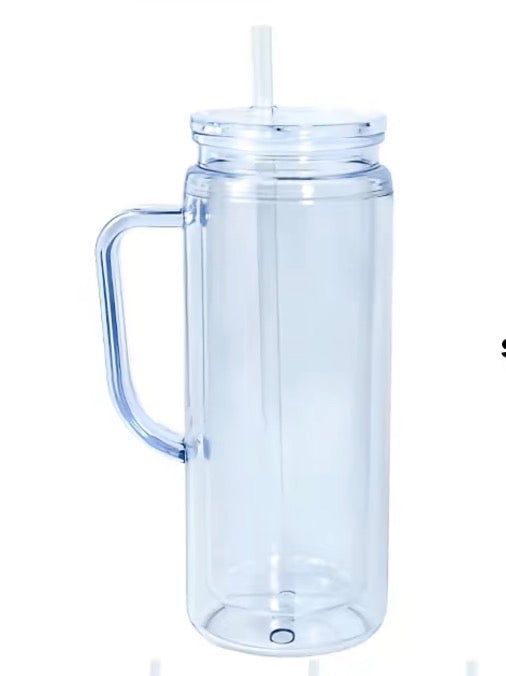 20oz Acrylic Tumbler with handle