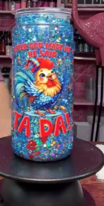 #79. 16 oz acrylic tumbler Ta Da!