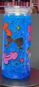 #81. 20 oz acrylic tumbler Bag of dicks