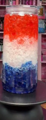 #82. 20 oz acrylic tumbler Good ol Red/White/Blue
