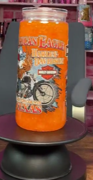 #83. 20 oz acrylic tumbler Harley