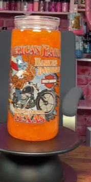 #83. 20 oz acrylic tumbler Harley