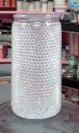 #101. 16 oz acrylic tumbler Diamonds