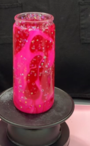 #109. 20 oz acrylic Pink 606lava