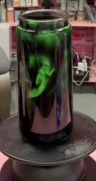 #113. 20 oz acrylic northern lights green 606