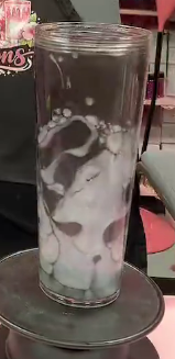 #115. 24 oz acrylic V shape Lava Cup