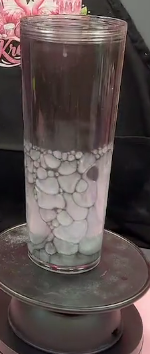 #115. 24 oz acrylic V shape Lava Cup