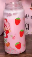 #11. kids 10oz Strawberry Milk Cup