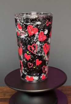 #29. 16oz V-shaped acrylic tumbler