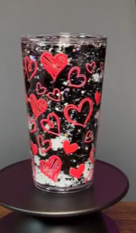 #29. 16oz V-shaped acrylic tumbler
