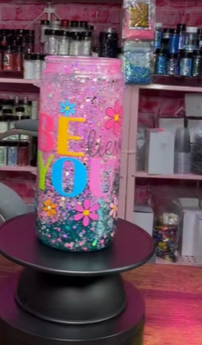 #54. 20 oz acrylic believe in yourself