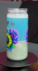 #57. 20 oz acrylic beach scene