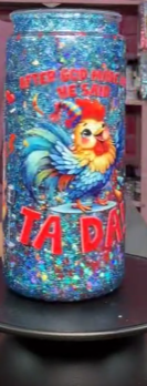 #79. 16 oz acrylic tumbler Ta Da!