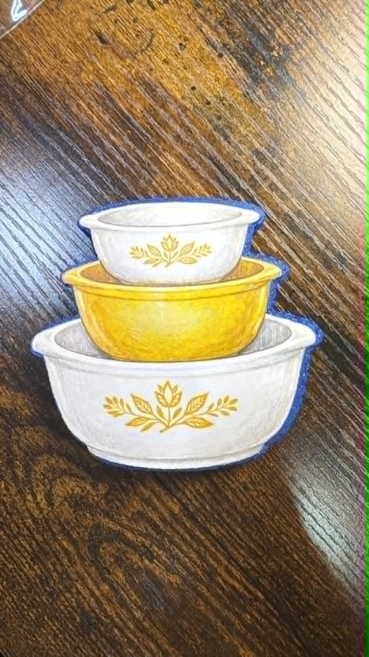 Yellow Pyrex (CB)