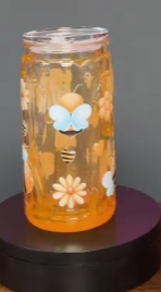 #25. 16 oz Acrylic honeycomb