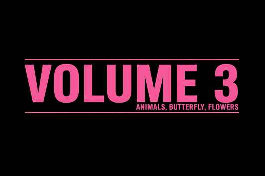 Volume 3 Animals, Butterfly, Flowers